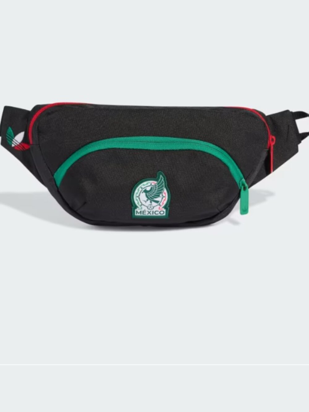 New Adidas Originals Mexico National Team FMF 2026 Fanny Pack Waist Bag Black